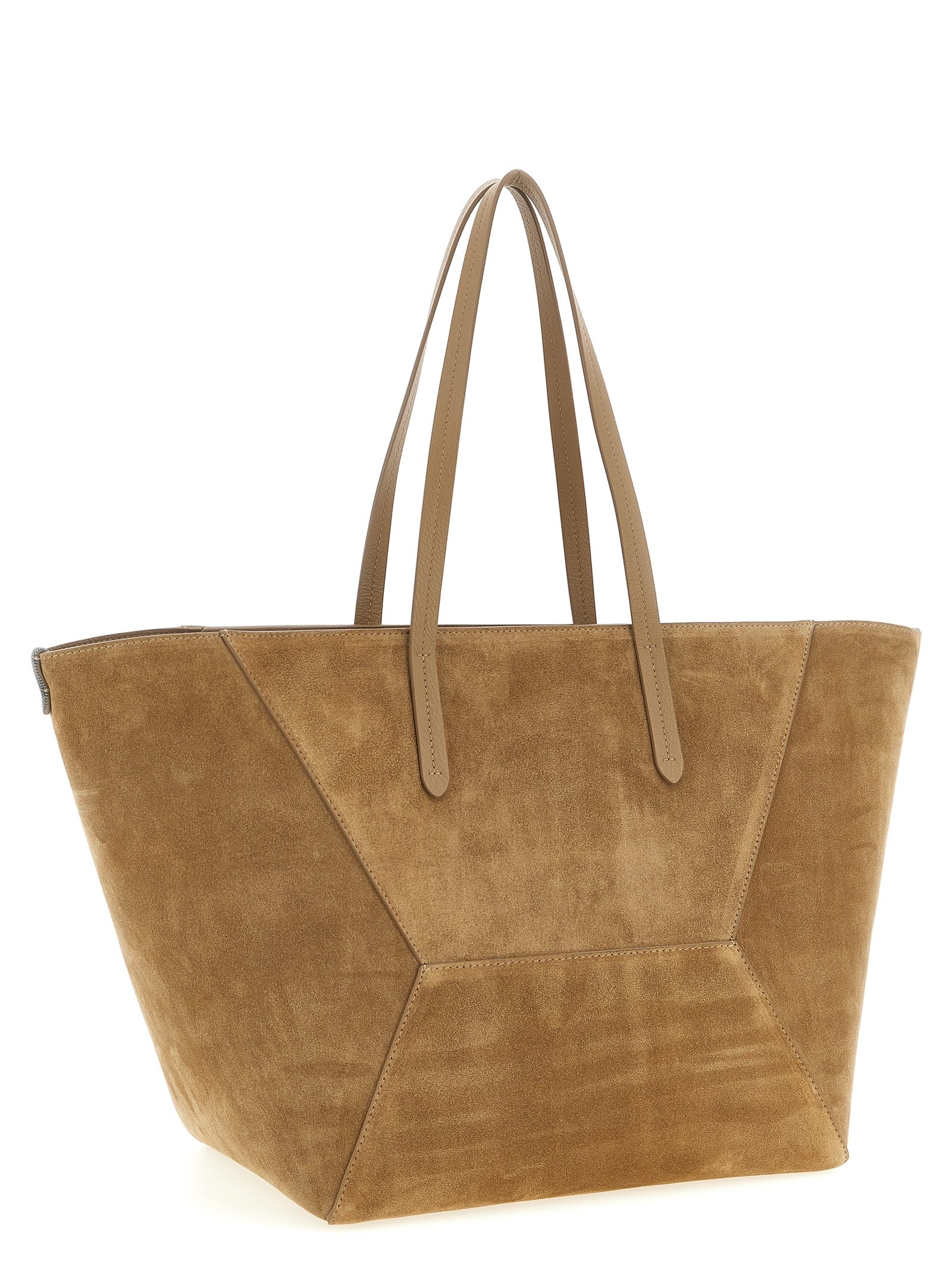 Brown Calfskin Shoulder Bag - Image 2