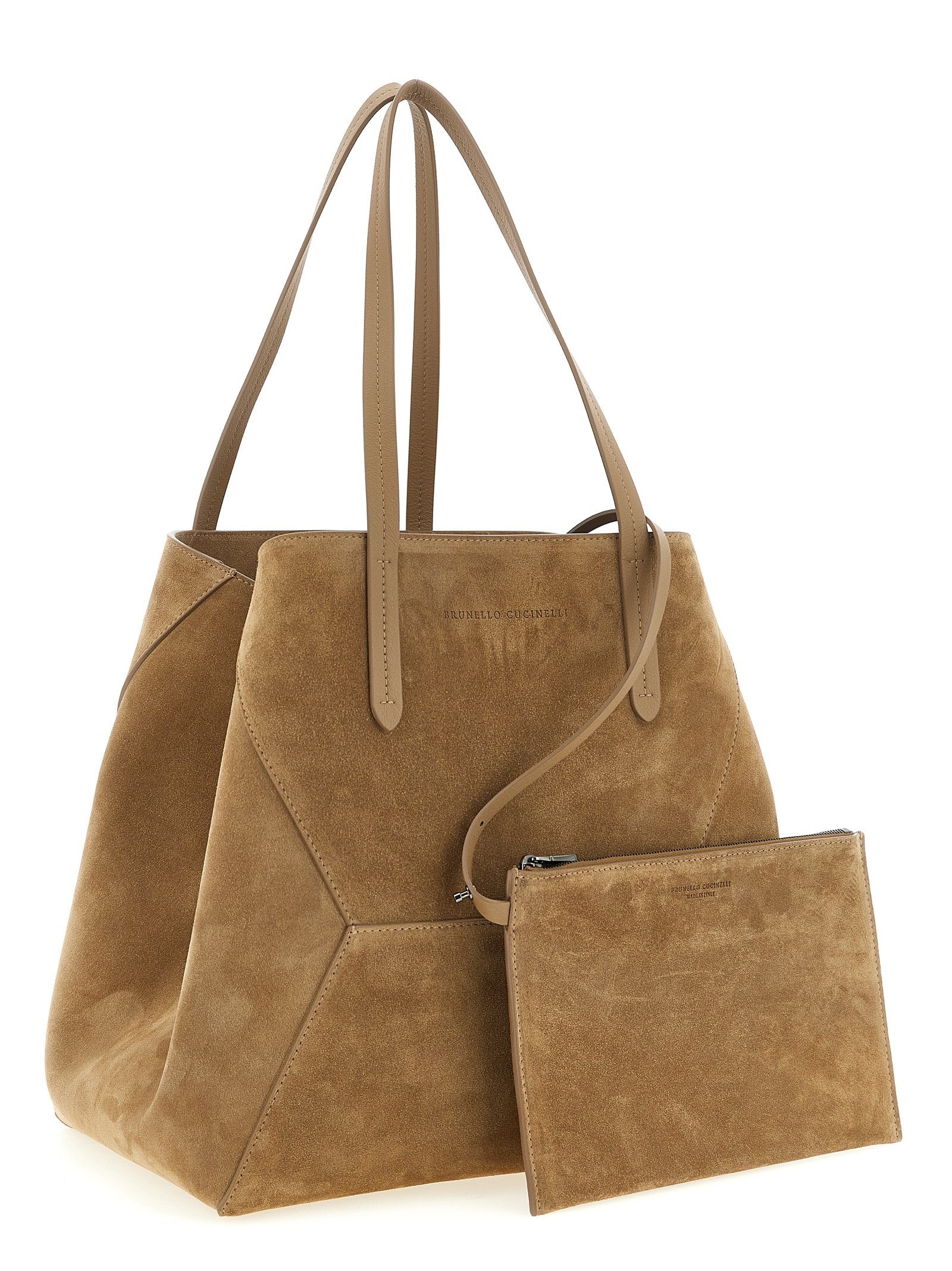 Brown Calfskin Shoulder Bag - Image 3