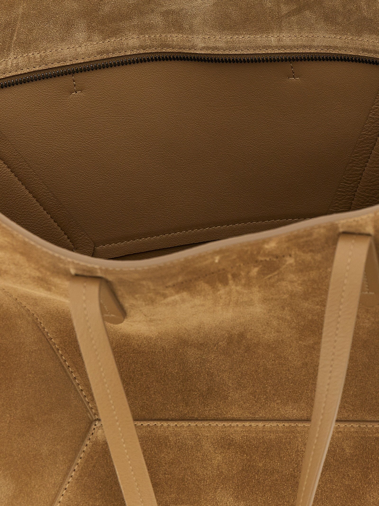 Brown Calfskin Shoulder Bag - Image 4