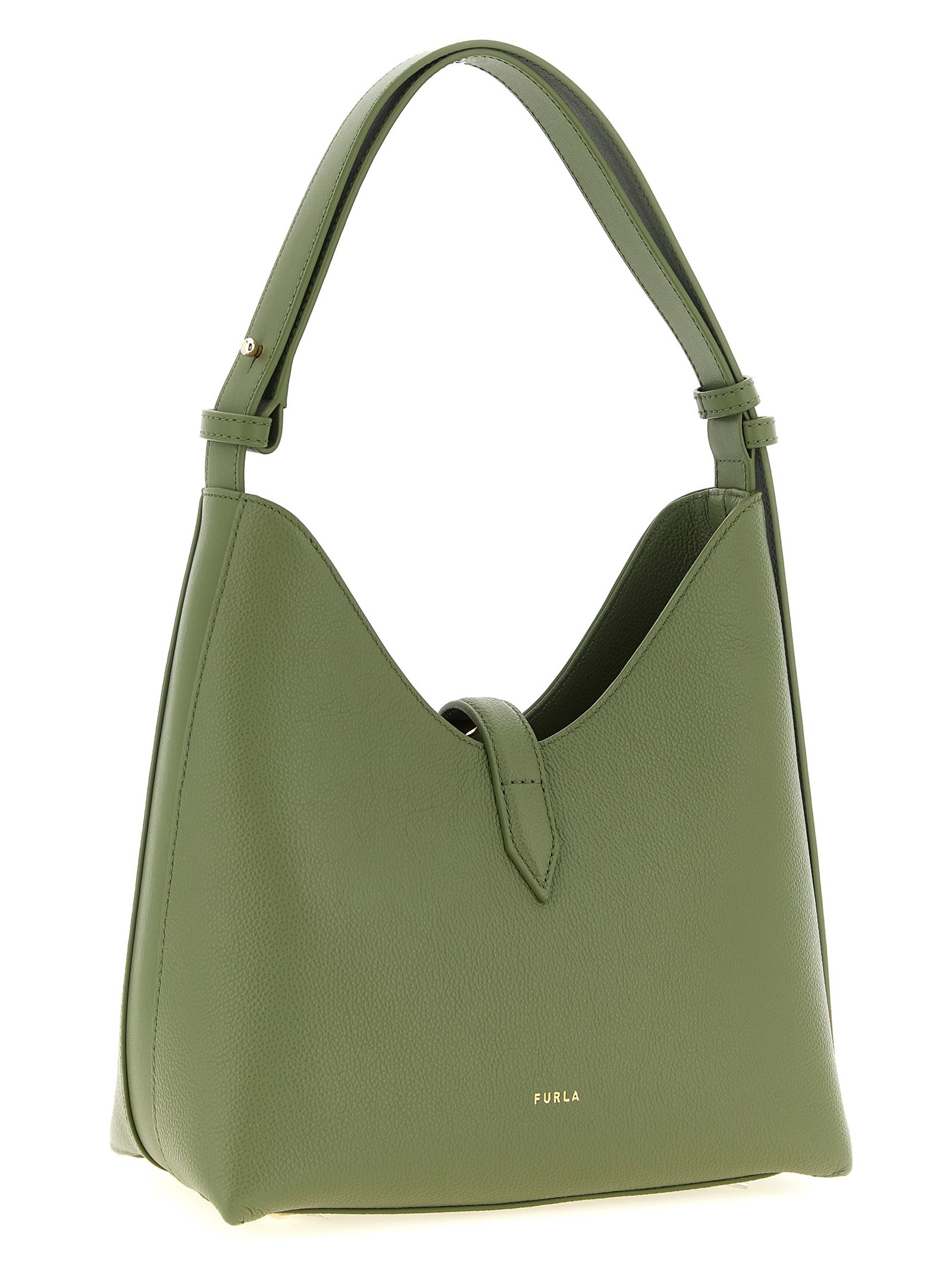 Bicolor Calfskin Shoulder Bag - Image 2