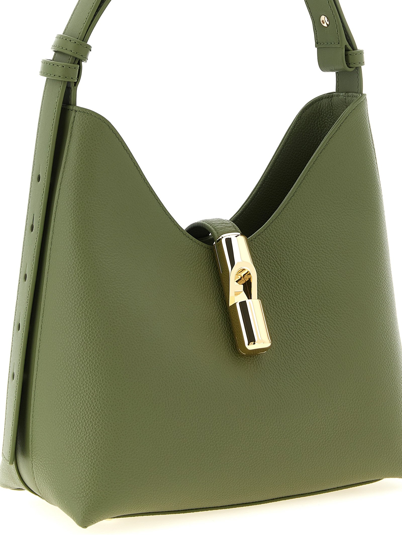 Bicolor Calfskin Shoulder Bag - Image 3