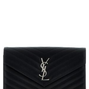 Black Calfskin Clutch Bag
