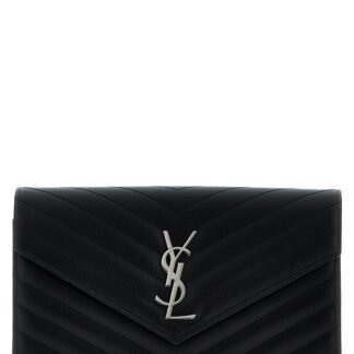 Black Calfskin Clutch Bag