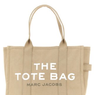 Beige Cotton Tote Bag