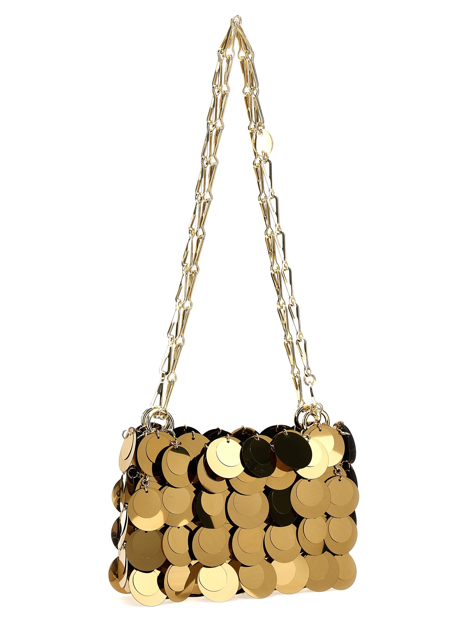 Gold Polyester Handbag - Image 2