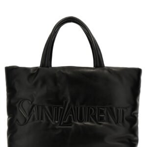 Black Lamb Leather Tote Bag