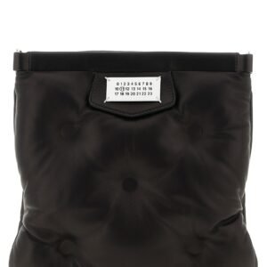 Black Lambskin Crossbody Bag