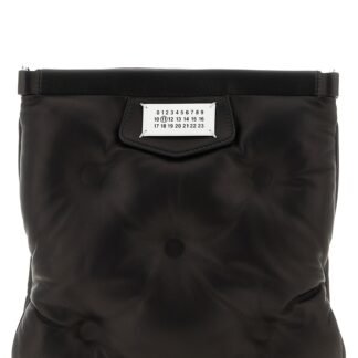 Black Lambskin Crossbody Bag