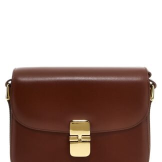Brown Cowhide Crossbody Bag