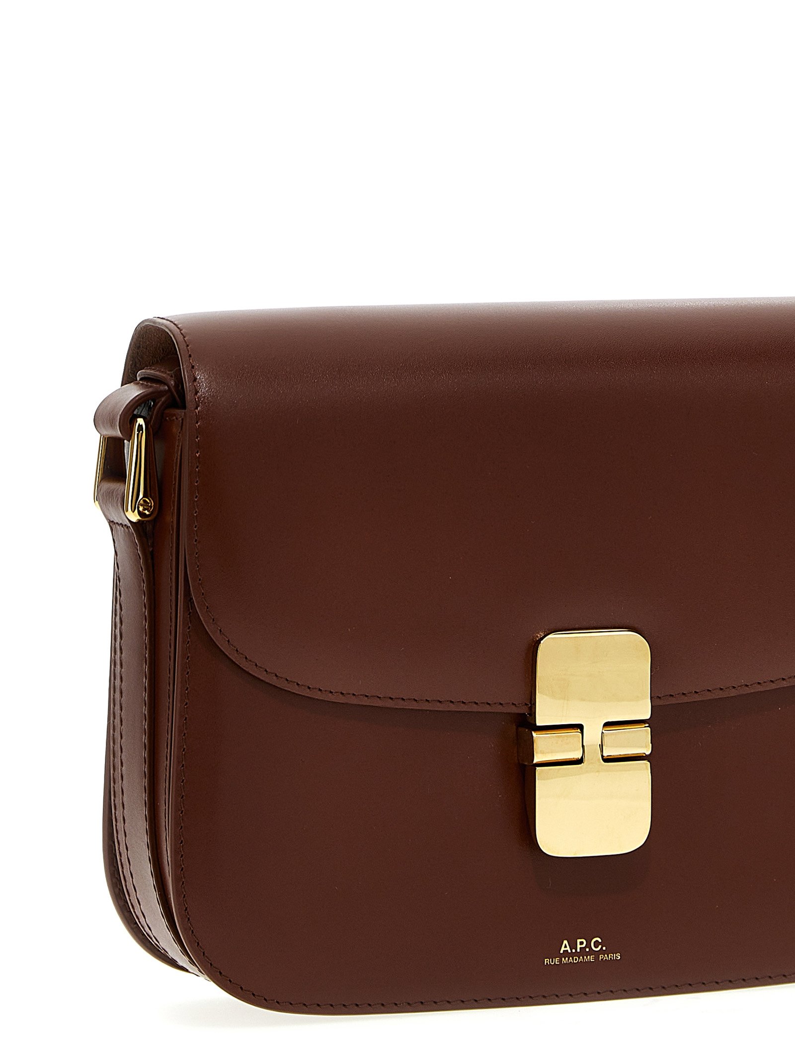 Brown Cowhide Crossbody Bag - Image 3