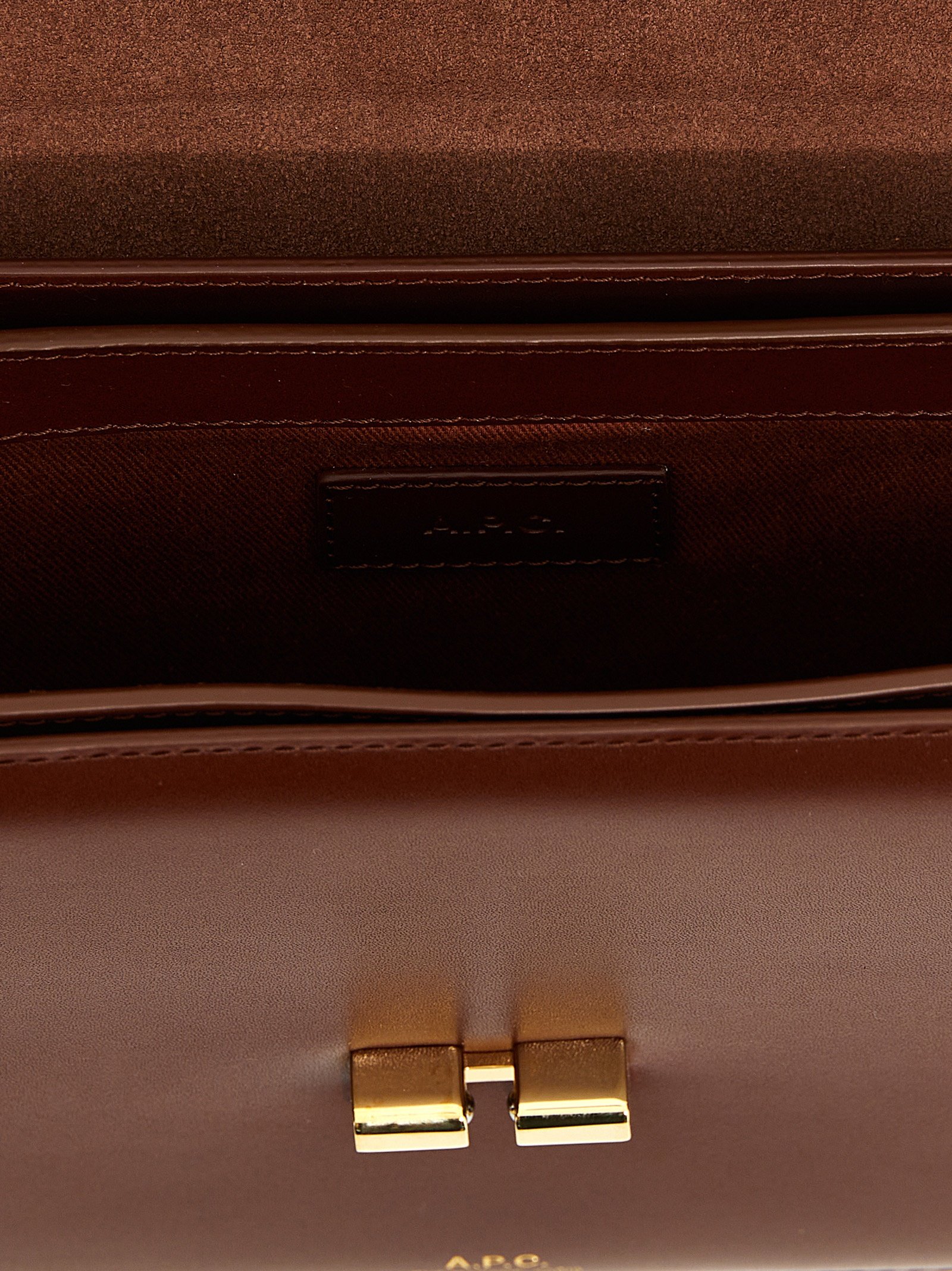 Brown Cowhide Crossbody Bag - Image 4