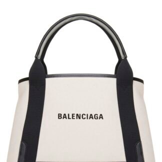 Bicolor Canvas Tote Bag