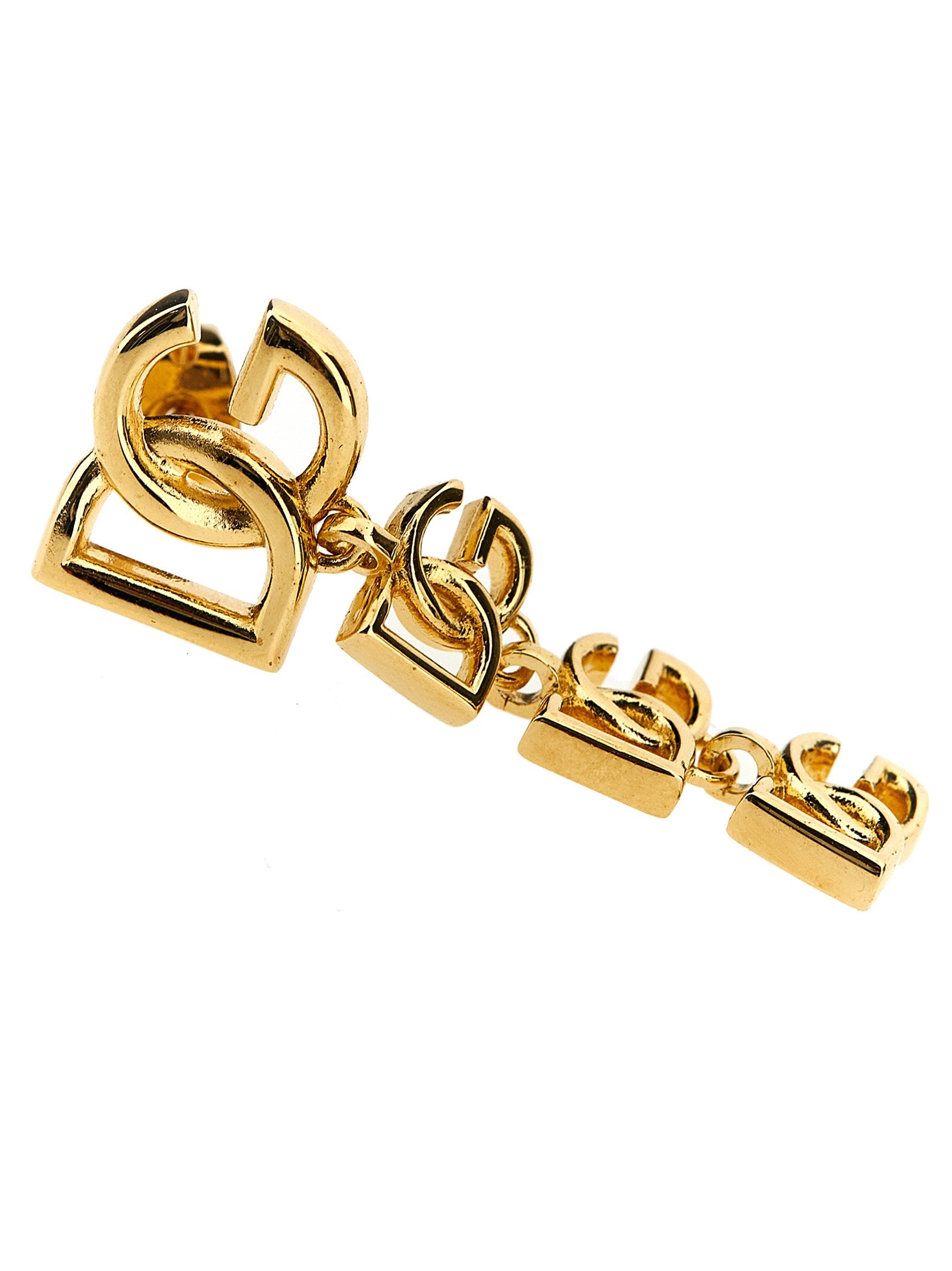 Gold Brass Earrings - Image 3