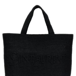 Black Viscose Tote Bag
