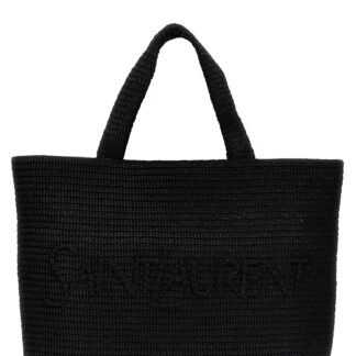 Black Viscose Tote Bag