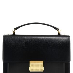 Black Cowhide Handbag