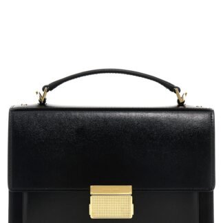 Black Cowhide Handbag