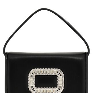 Black Lamb Leather Handbag