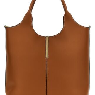 Brown Calfskin Tote Bag