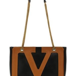 Multicolor Lamb Leather Tote Bag