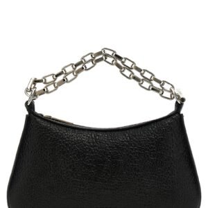 Black Lamb Leather Handbag