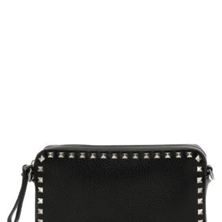 Black Calfskin Crossbody Bag