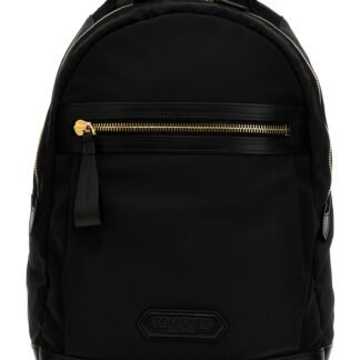 Black Polyester Backpack