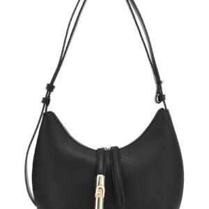 Black Leather Shoulder Bag