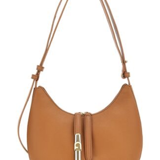 Brown Leather Shoulder Bag