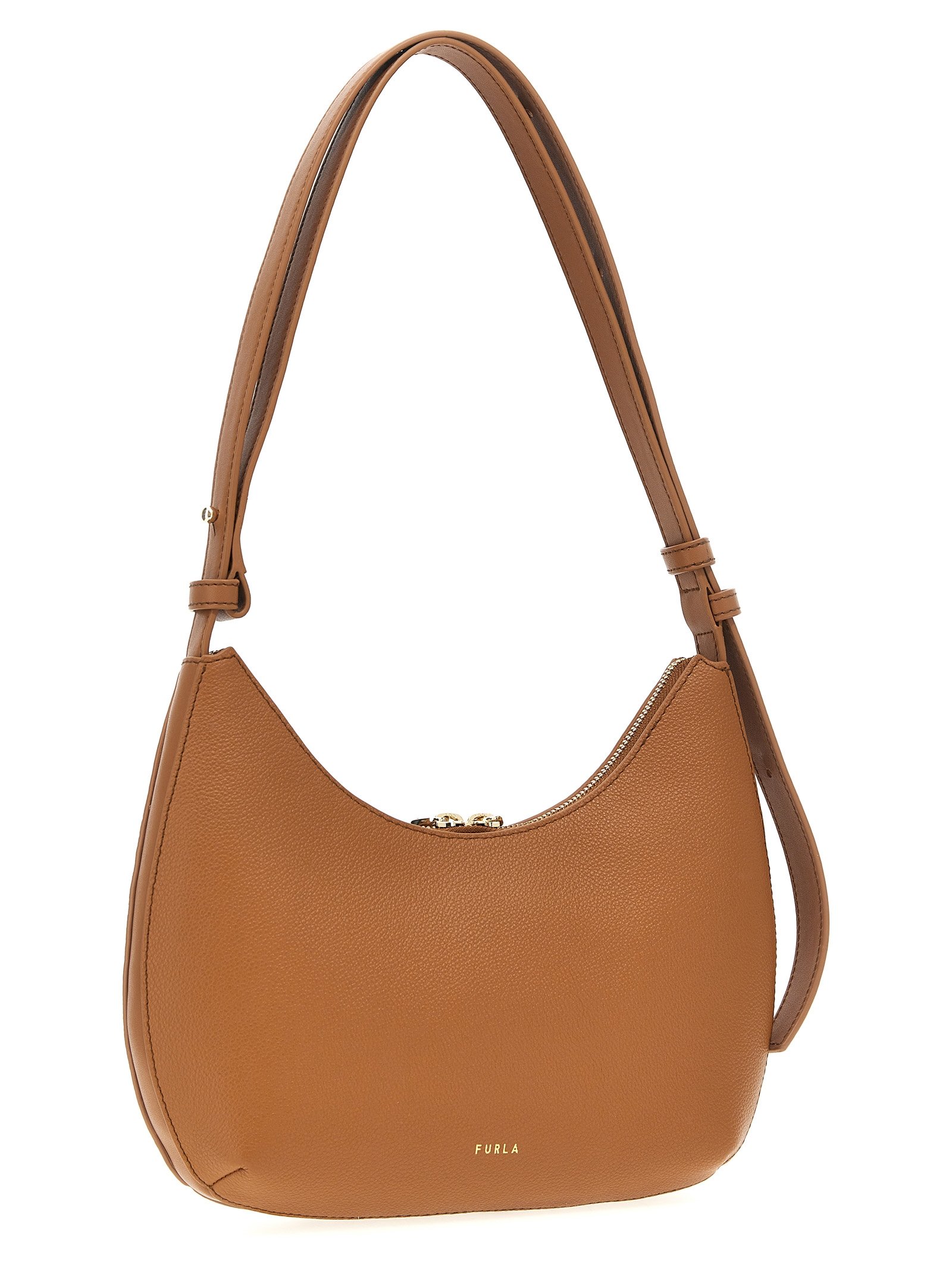 Brown Leather Shoulder Bag - Image 2