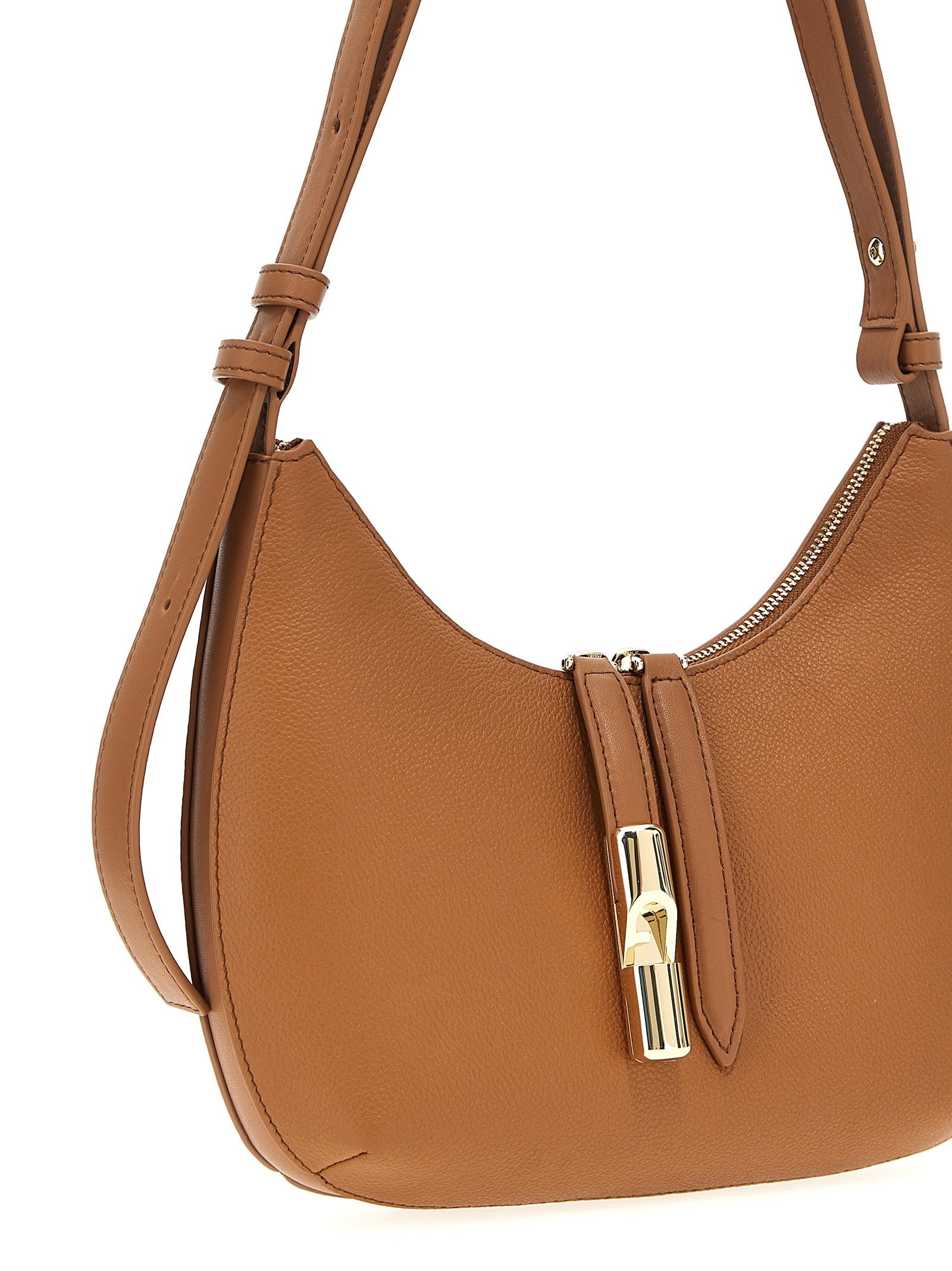 Brown Leather Shoulder Bag - Image 3