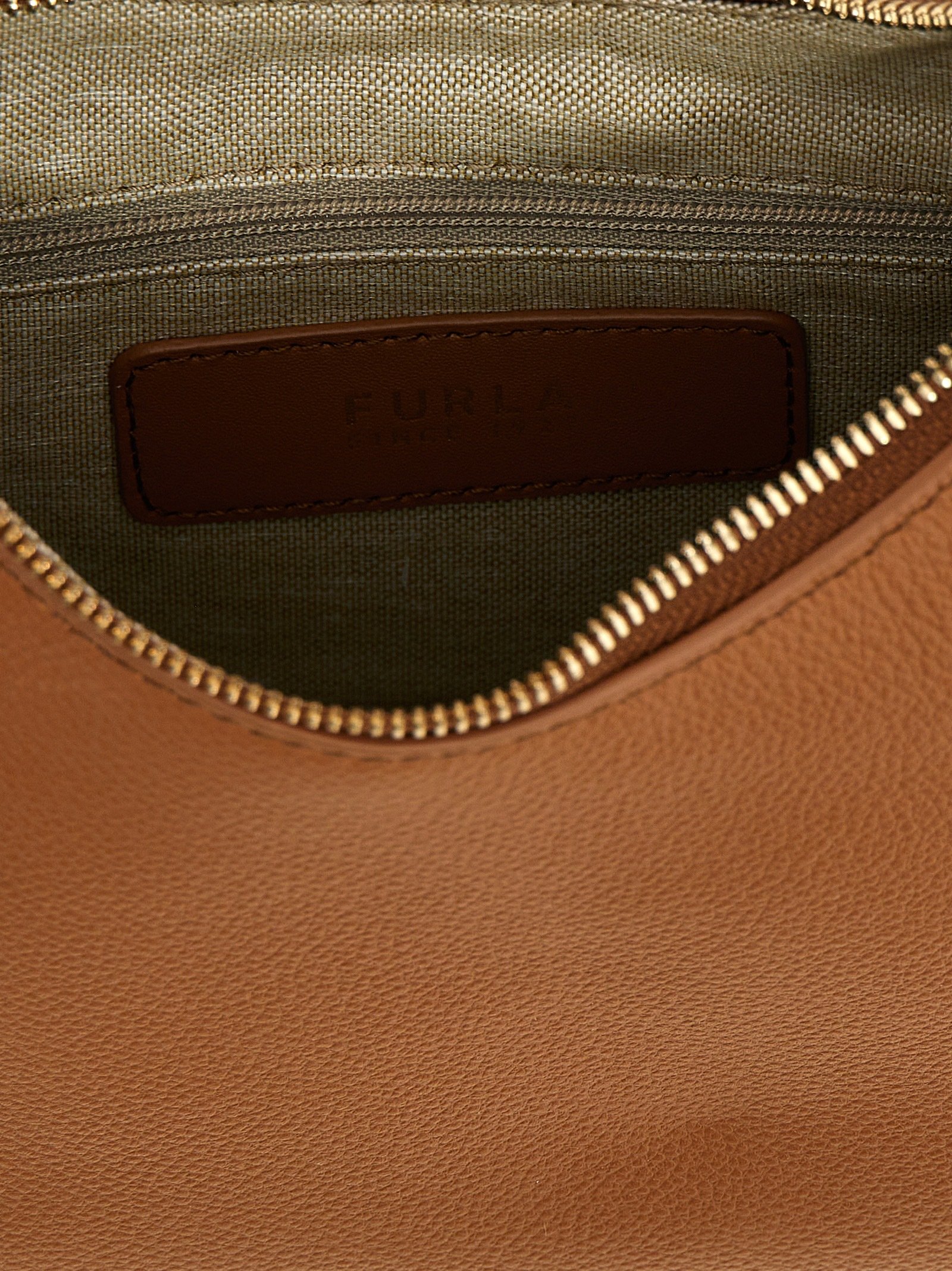 Brown Leather Shoulder Bag - Image 4