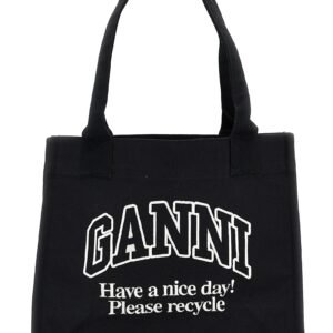 Bicolor Recycled Cotton Tote Bag