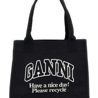 Bicolor Recycled Cotton Tote Bag