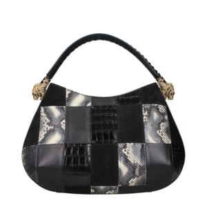 Black Leather Handbag