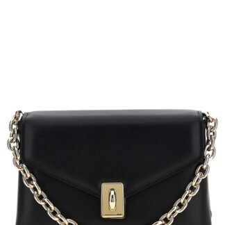 Black Leather Shoulder Bag