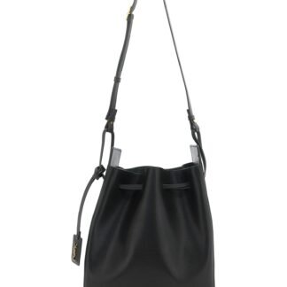 Bicolor Calfskin Crossbody Bag