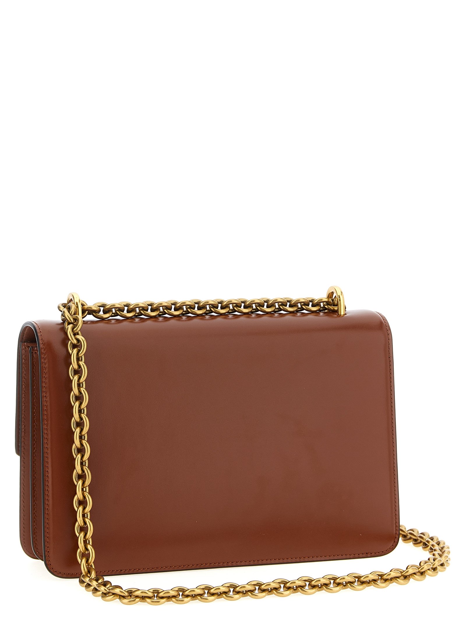 Brown Calfskin Shoulder Bag - Image 2