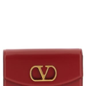 Multicolor Calfskin Clutch Bag