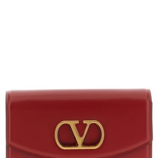 Multicolor Calfskin Clutch Bag