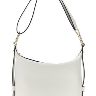 White Leather Shoulder Bag
