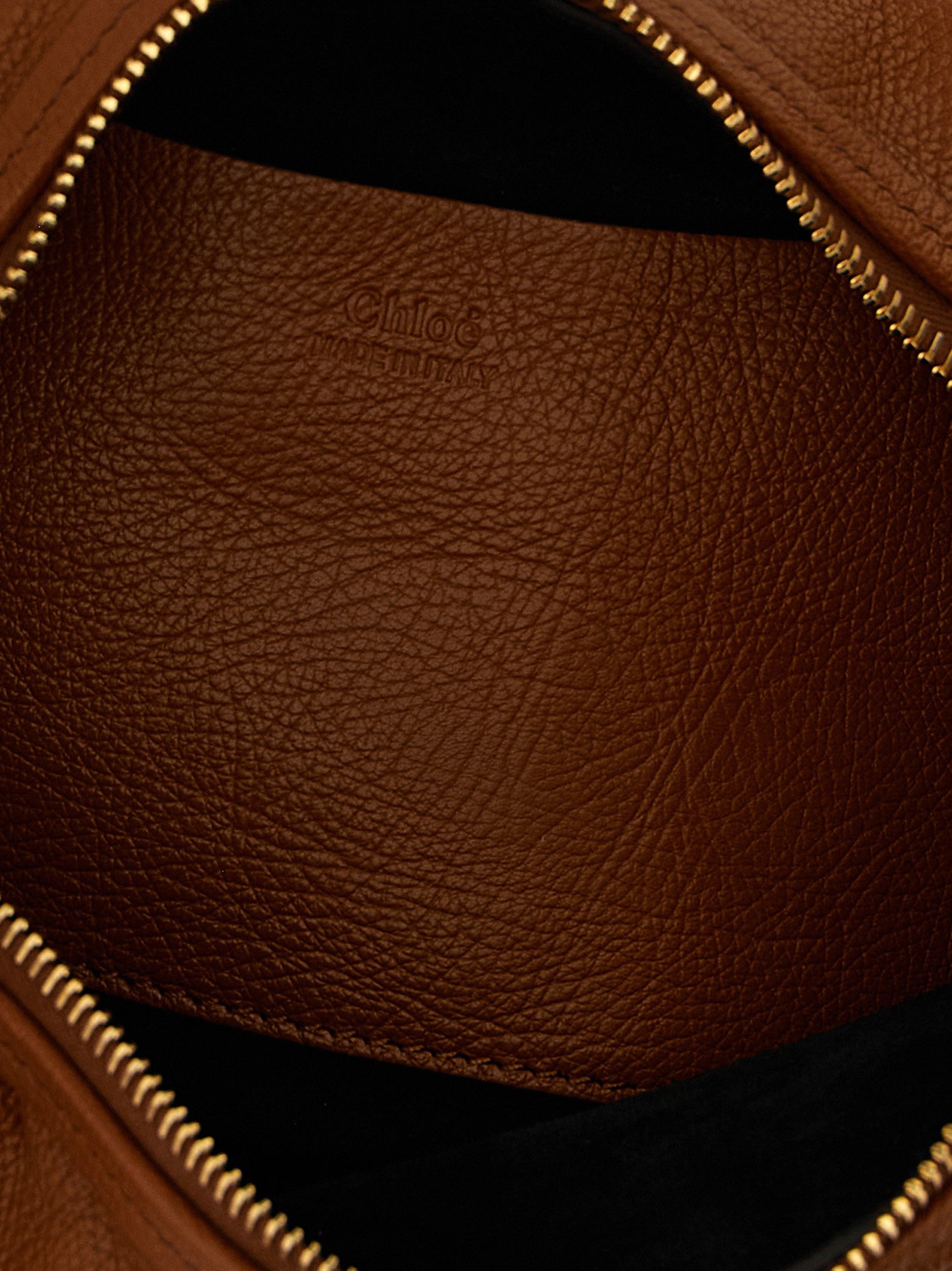 Brown Calfskin Handbag - Image 4