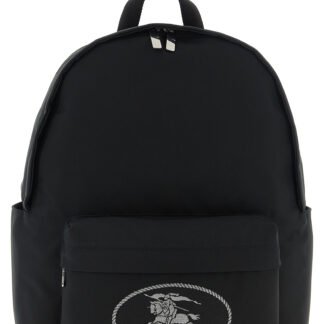 Black Polyester Backpack