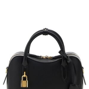 Black Polyamide Crossbody Bag
