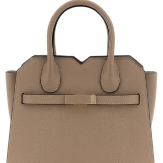 Beige Calfskin Handbag
