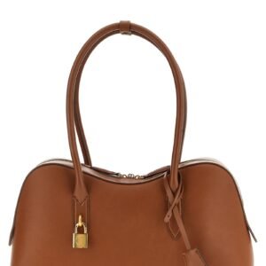 Brown Polyamide Shoulder Bag