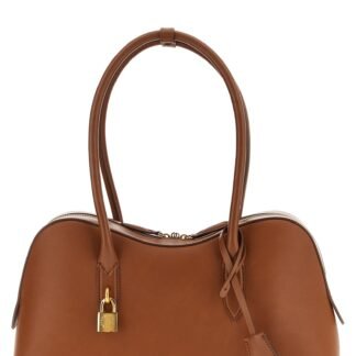 Brown Polyamide Shoulder Bag