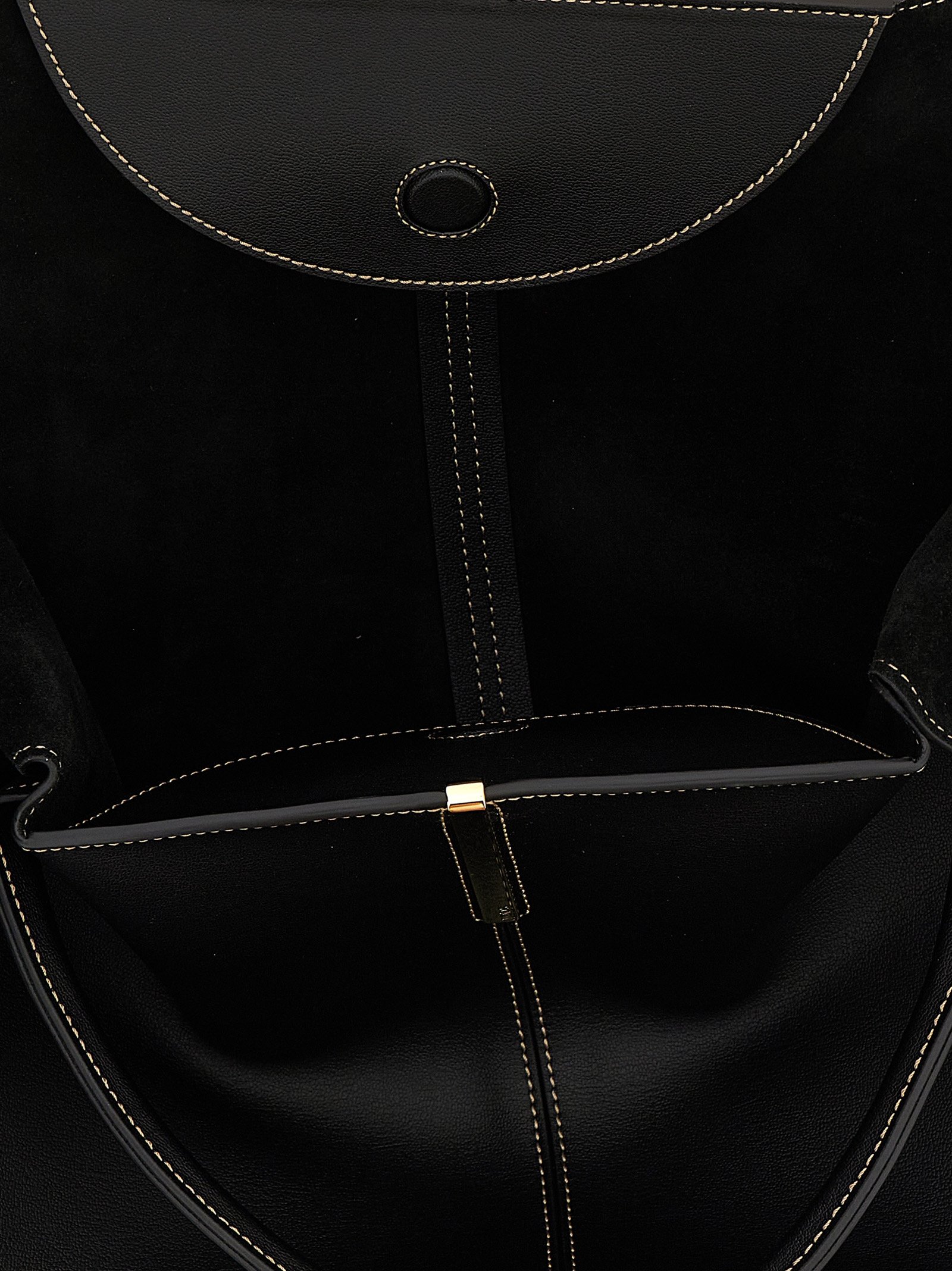 Black Calfskin Tote Bag - Image 4