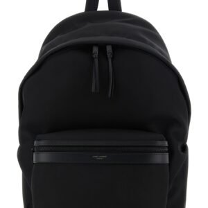 Black Polyamide Backpack