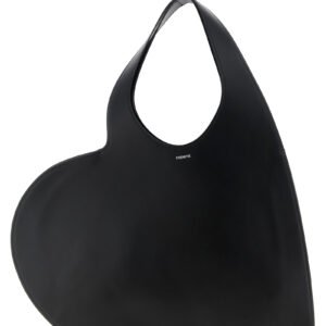 Black Cowhide Shoulder Bag